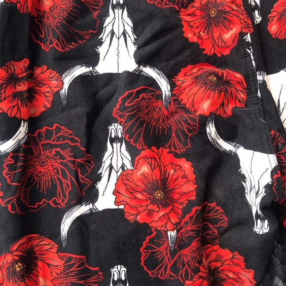 Longhorn leggings with flowers - Picture 2 of 3